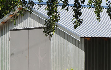 repairing Saxby All Saints metal garage roofing